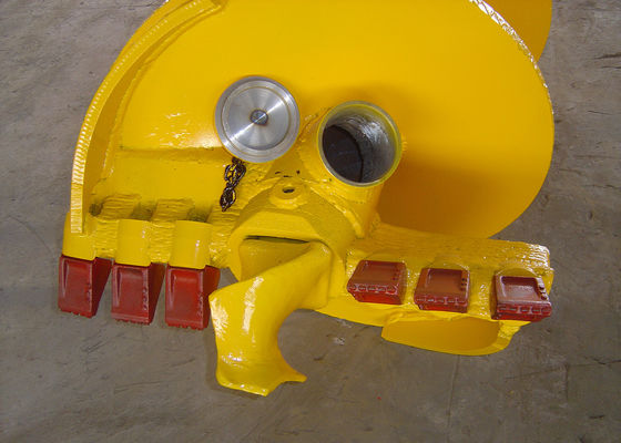 Bocados hidráulicos do eixo helicoidal do diâmetro resistente de Q345B 400mm