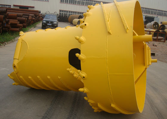 Formação dura da terra firme de Q345B 1500mm Dia Rock Core Barrel For