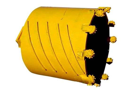 tambor de núcleo da perfuração 100mpa de 2500mm com bocado de rolo